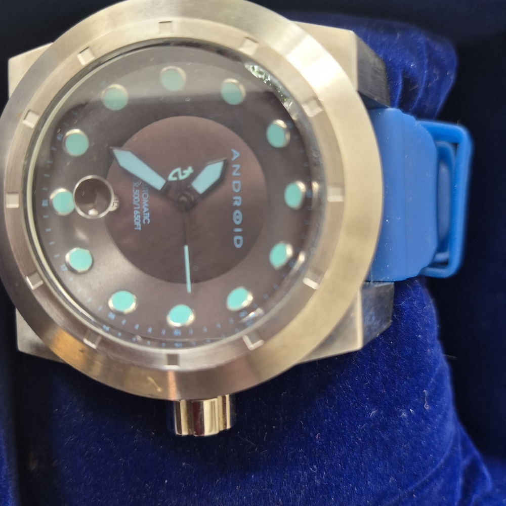 Android Armor 50 Automatic Watch - Gray Silicone … - image 4